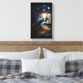 Portal der Flucht Leinwanddruck (Insitu (Schlafzimmer))