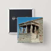 Portal der Mädchen, Erechtheion, c.421-405 BC Button (Vorne & Hinten)