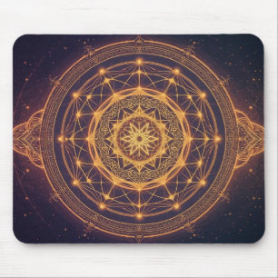 Portal des unendlichen Lichts – Ein heiliges Manda Mousepad