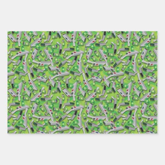 Portal Gun Pattern Geschenkpapier Set (Vorderseite 2)