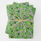 Portal Gun Pattern Geschenkpapier Set (Beispiel)