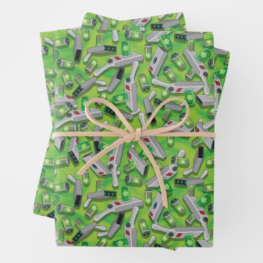 Portal Gun Pattern Geschenkpapier Set (Beispiel)