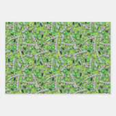 Portal Gun Pattern Geschenkpapier Set (Vorderseite)