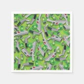 Portal Gun Pattern Serviette (Vorderseite)