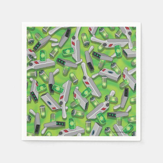 Portal Gun Pattern Serviette (Vorderseite)