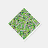 Portal Gun Pattern Serviette (Ecke)