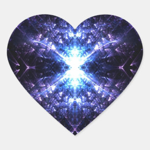 Portal Herz-Aufkleber