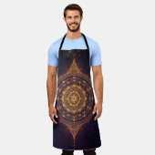 Portal of the Infinite Light – A Sacred Mandala Schürze (Getragen)