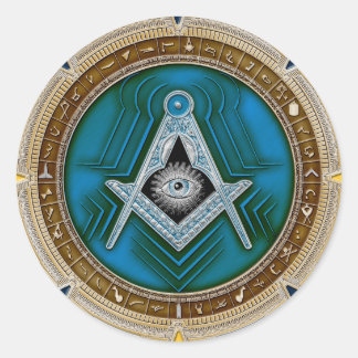 Portal Runder Aufkleber