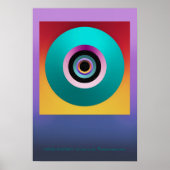 " PORTAL TO INFINITY " von Robert Singletary Poster (Vorne)