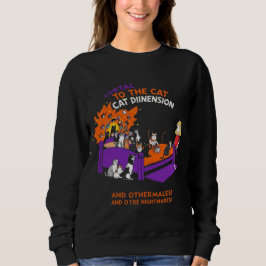Portal to the Cat Dimension: Funny Chaos Cat Tee