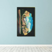 Portal von Grandeur Blick auf das Yosemite-Tal Leinwanddruck (Insitu (Holzboden))