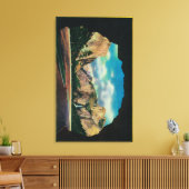 Portal von Grandeur Blick auf das Yosemite-Tal Leinwanddruck (Insitu (Wohnzimmer))