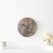 Portal von Regensburg-Kathedrale Runde Wanduhr (Zuhause)