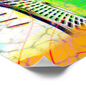 Portal zu einer anderen Dimension der industrielle Poster (Ecke)