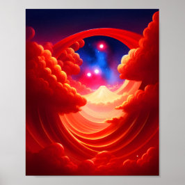 Portal zum Berg Gottes Poster