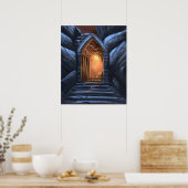 Portal zur Fantasiewelt Poster (Küche)