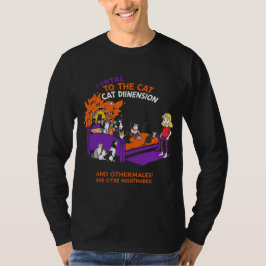 Portal zur Katzen-Dimension: Lustiges Chaos-Katzen T-Shirt