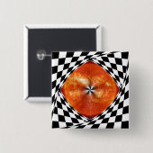 Portal zur Sonne von Kenneth Yoncich Button (Vorne & Hinten)