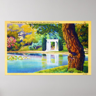 "Portale der Vergangenheit" Goldener Tor Park Poster