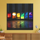 Portale (Platz) Leinwanddruck (Insitu (Wohnzimmer))