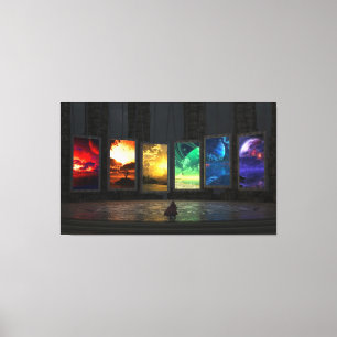 Portale Wrapped Canvas Leinwanddruck