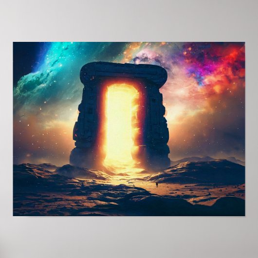 Portalmalerei Poster (Vorne)