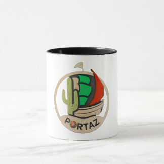 PortAZ Logo 2 Design auf Tasse