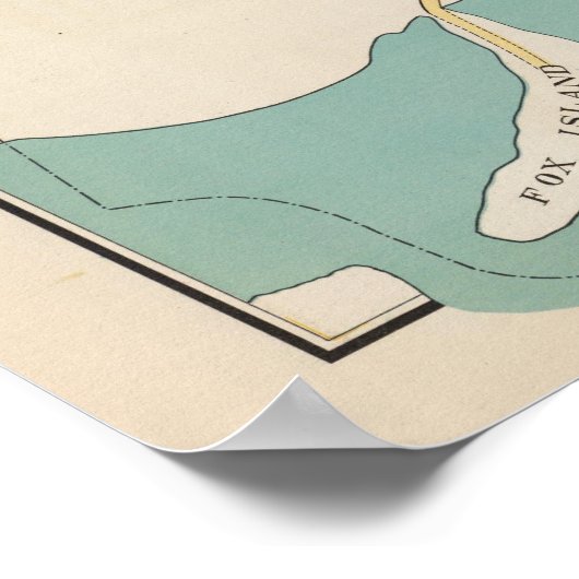 Portchester Poster (Ecke)