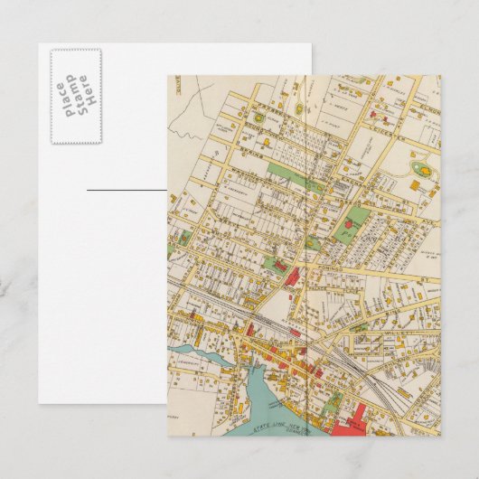 Portchester Postkarte (Vorne/Hinten)