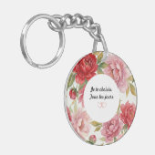 Porte-clé Couple – Deux regards, une histoire Schlüsselanhänger (Vorderseite links)