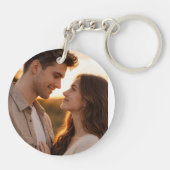 Porte-clé Couple – Deux regards, une histoire Schlüsselanhänger (Rückseite)