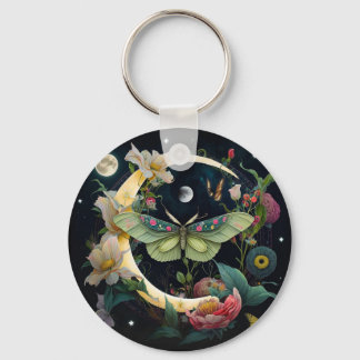 PORTE CLE PAPILLON DE NUIT SCHLÜSSELANHÄNGER