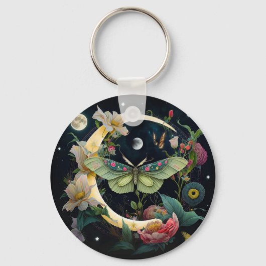 PORTE CLE PAPILLON DE NUIT SCHLÜSSELANHÄNGER (Vorderseite)