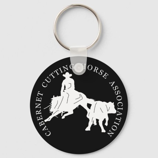 Porte Clefs Cabernet CHA Blanc Schlüsselanhänger (Vorderseite)
