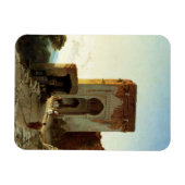 Porte de Justice, Alhambra, Granada (Öl auf Leinwa Magnet (Horizontal)