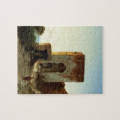 Porte de Justice, Alhambra, Granada (Öl auf Puzzle (Horizontal)