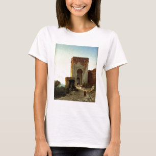 Porte de Justice, Alhambra, Granada (Öl auf T-Shirt