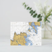 Porte des Morts, WI Totentür, Schöne Postkarte (Stehend Vorderseite)