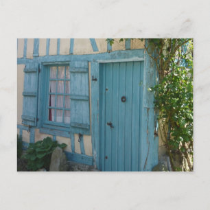 Porte et fenêtre - Tür und Fenster Postkarte