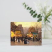 Porte Saint Martin zu Weihnachten in Paris (Stehend Vorderseite)