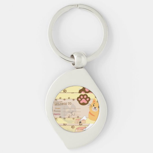 Porte Schlüsselanhänger (Vorderseite)