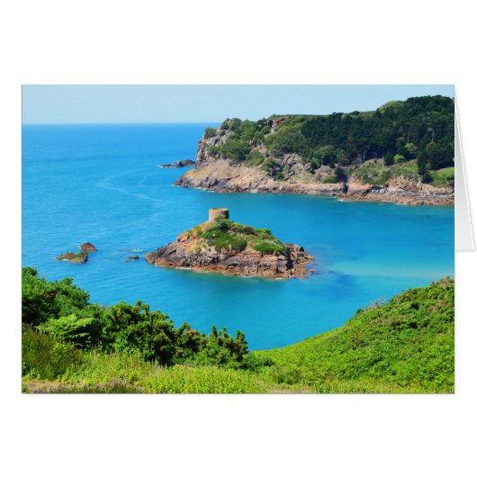 Portelet Bay, Jersey-Karte (Vorderseite (Horizontal))