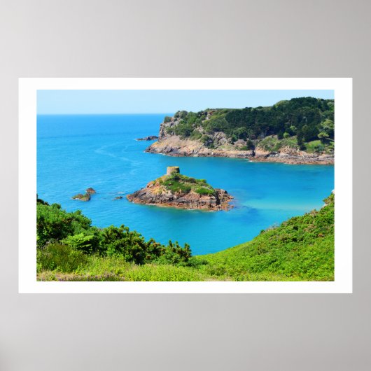 Portelet Bay, Jersey Poster (Vorne)