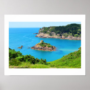 Portelet-Bucht, Jersey Poster