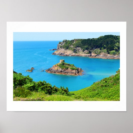 Portelet-Bucht, Jersey Poster (Vorne)