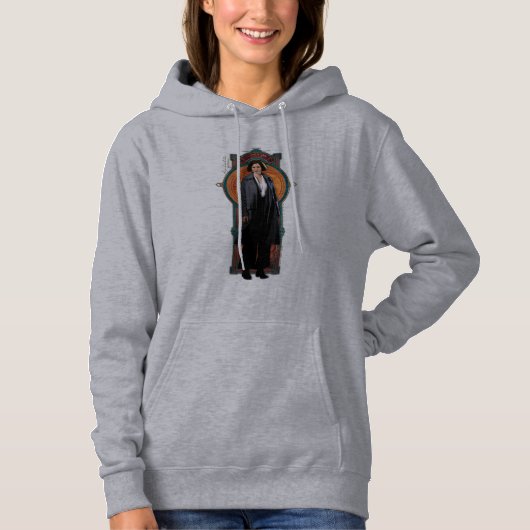 PORTENTINA GOLDSTEIN™ Art-Deco-Panel Hoodie (Vorderseite)