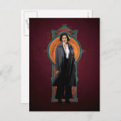 PORTENTINA GOLDSTEIN™ Art-Deco-Panel Postkarte (Vorne/Hinten)