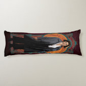 PORTENTINA GOLDSTEIN™ Art-Deco-Panel Seitenschläferkissen (Rückseite)