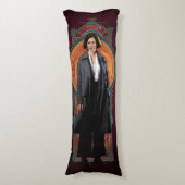 PORTENTINA GOLDSTEIN™ Art-Deco-Panel Seitenschläferkissen (Vorderseite Vertikal)